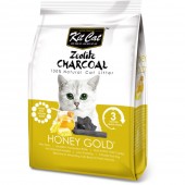 Kit Cat Zeolite Charcoal Cat Litter - Honey Gold 4kg